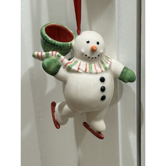 Longaberger BLUSTER SKATING 2004 Ornament #20050 Christmas Decoration New In Box - Picture 3 of 7